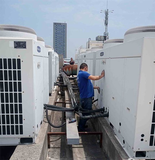 黎城中央空调制热和不制冷系统维修方法